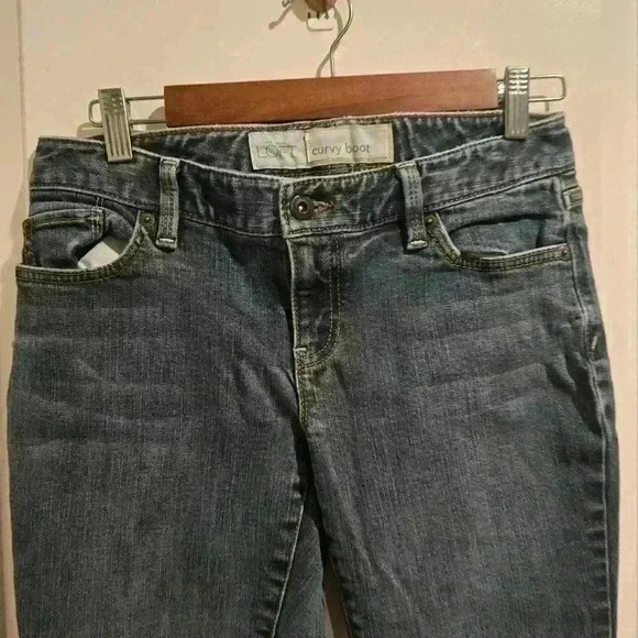 P7020 loft curvy boot medium wash size 28 jeans - Picture 3 of 7